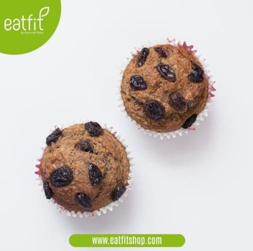 Healthy banana muffin ( 2 piece )