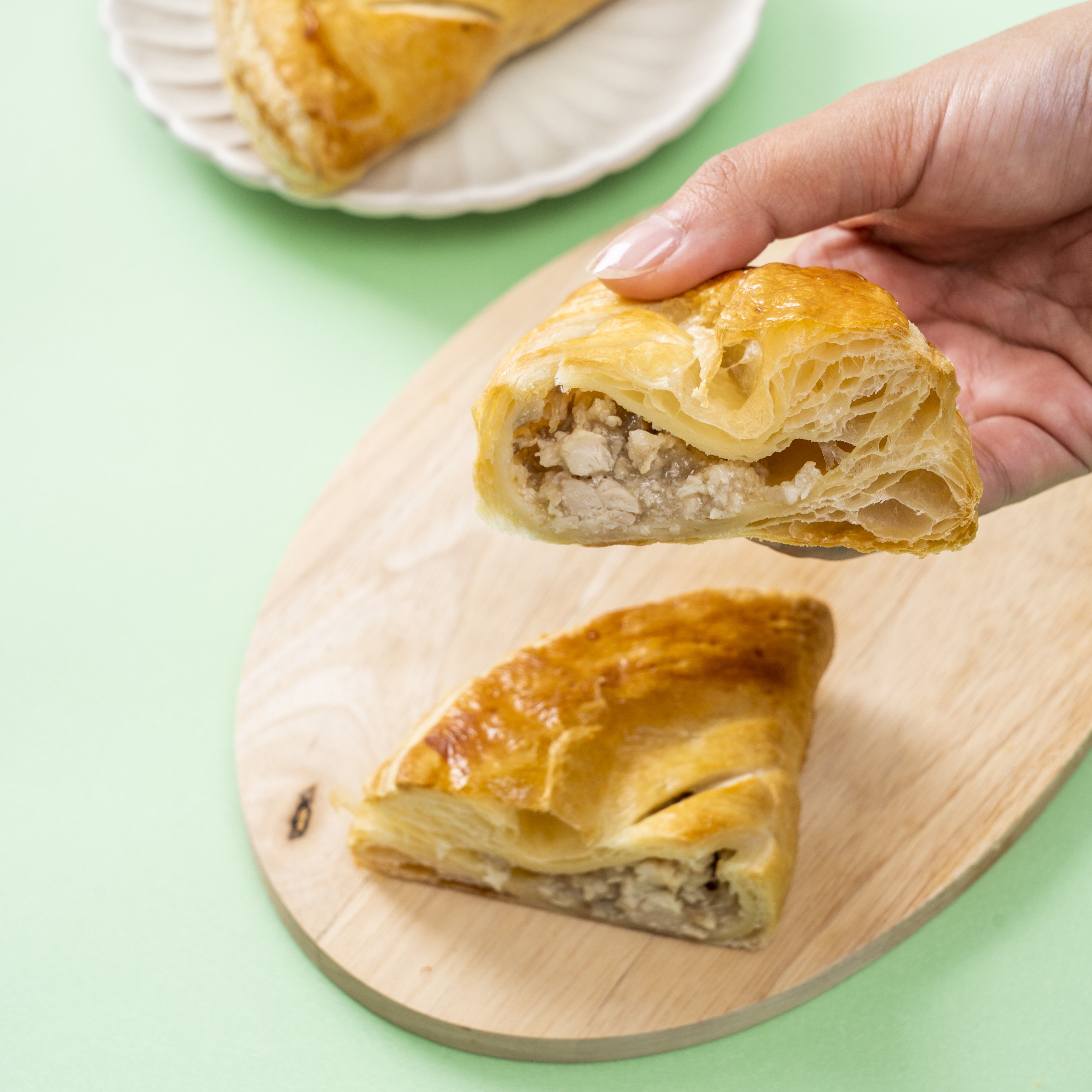 Chicken and Mushroom Puff