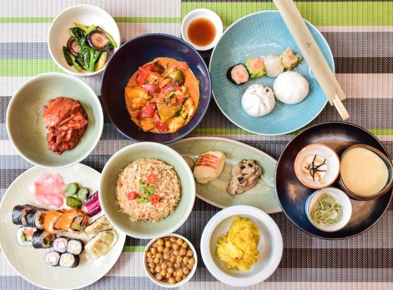 The Sukhothai Asian Brunch Box🥗