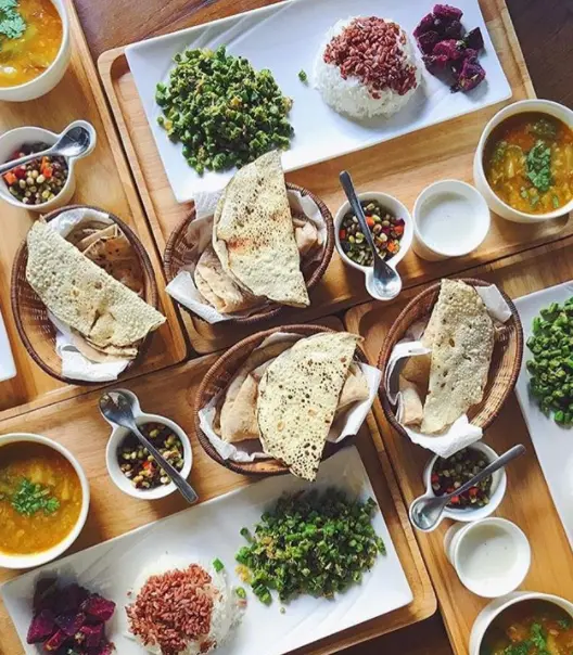 1 Vegetarian Meals Set