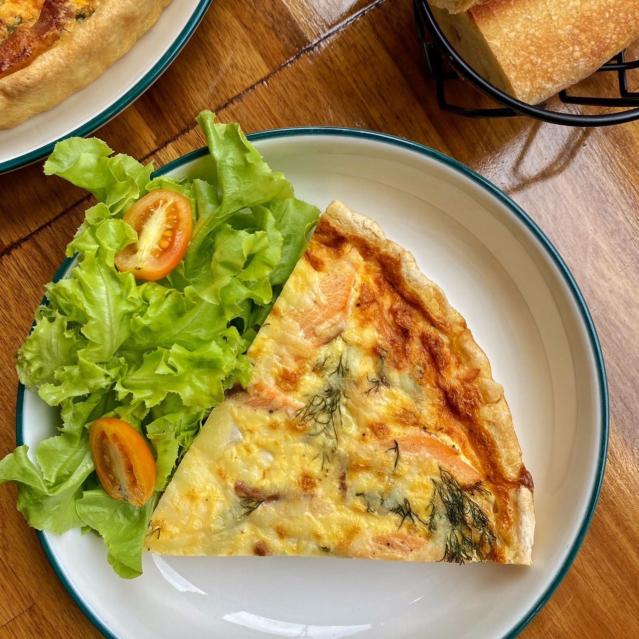 Quiche of the day 😋